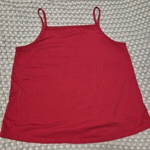 Old Navy Bright Red Camisole Top